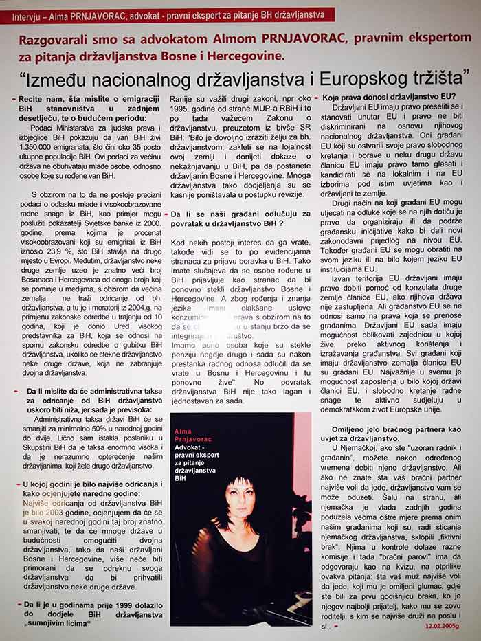 odricanje od BiH drzavljanstva